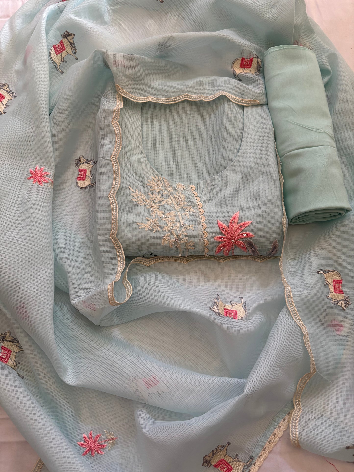 Sky Blue kota suit
