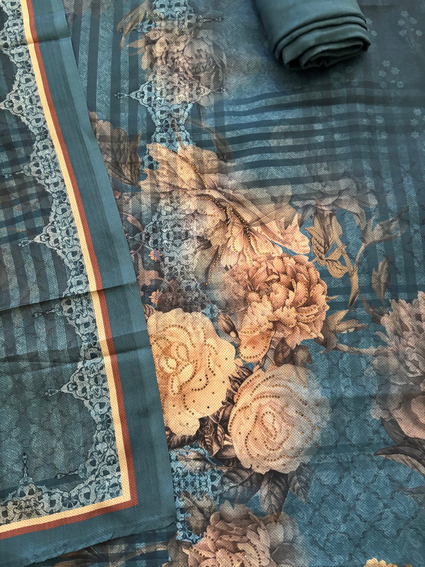 Blue Muslin suit