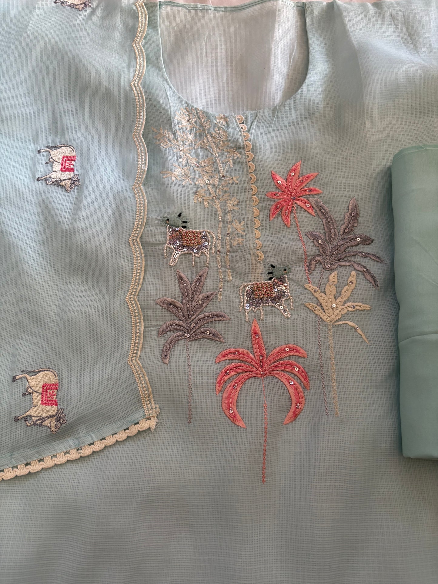 Sky Blue kota suit