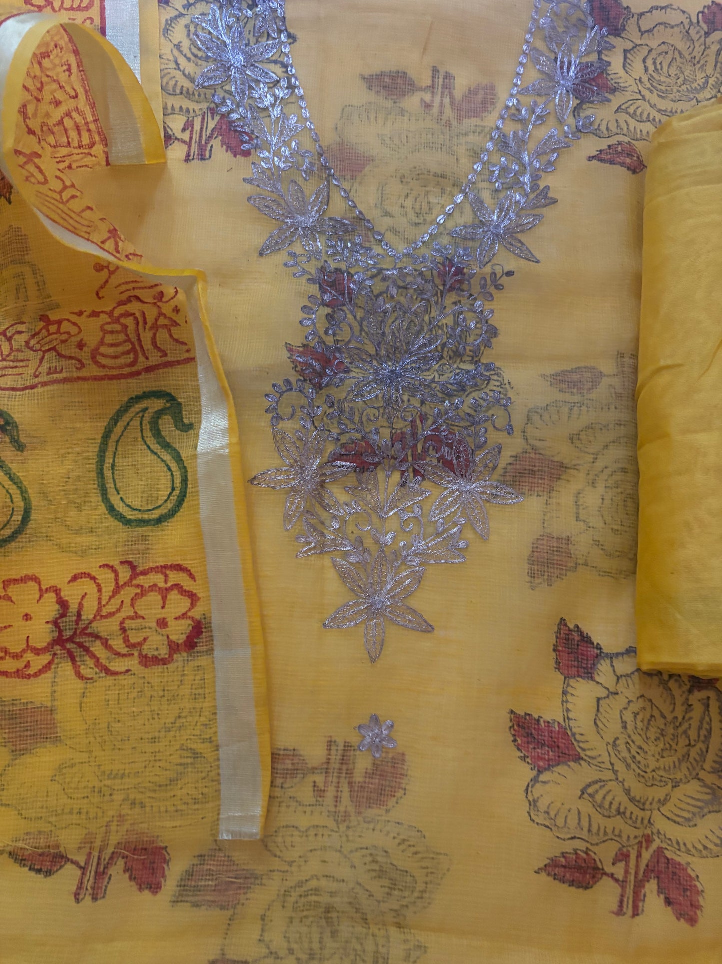 Yellow kota suit